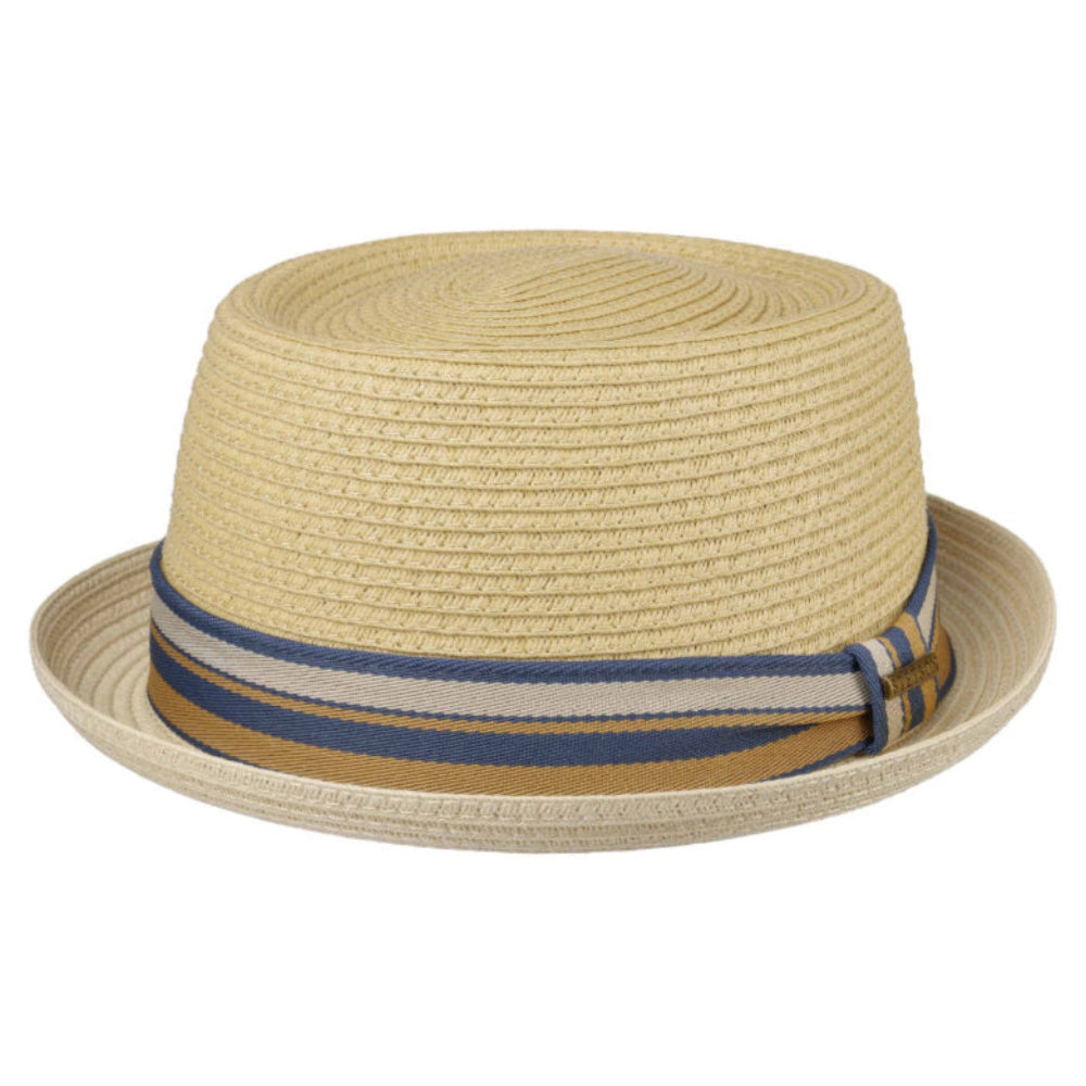 Stetson - Toyo Pork Pie Straw Hat - Beige