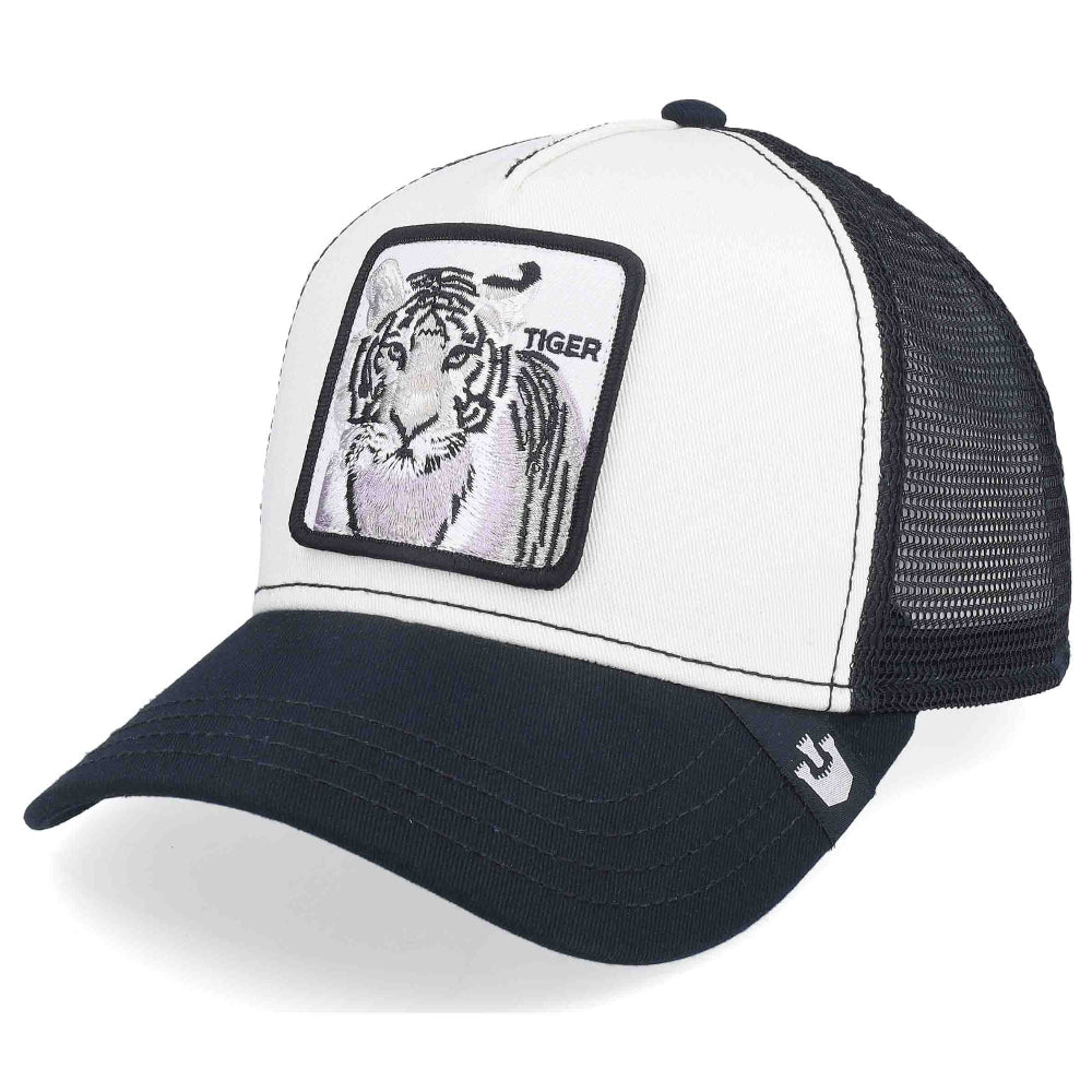 Goorin Bros - White Tiger Trucker Cap - Black/White