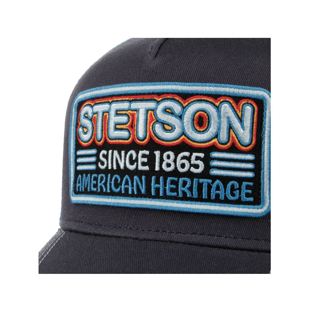 Stetson - Glow In The Dark Trucker Cap - Blue