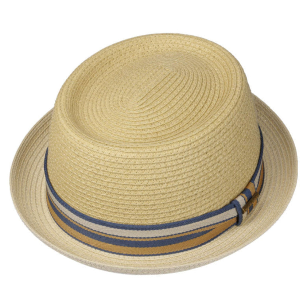 Stetson - Toyo Pork Pie Straw Hat - Beige