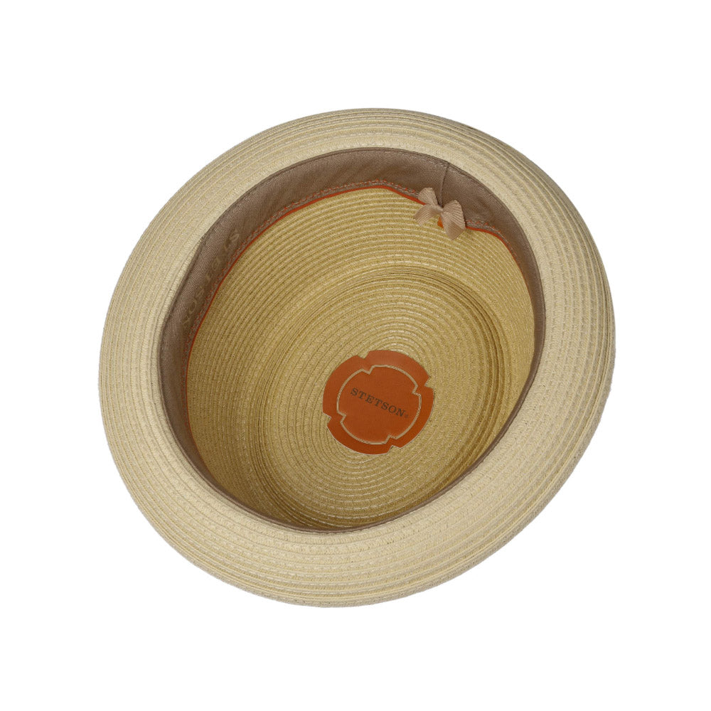 Stetson - Toyo Pork Pie Straw Hat - Beige