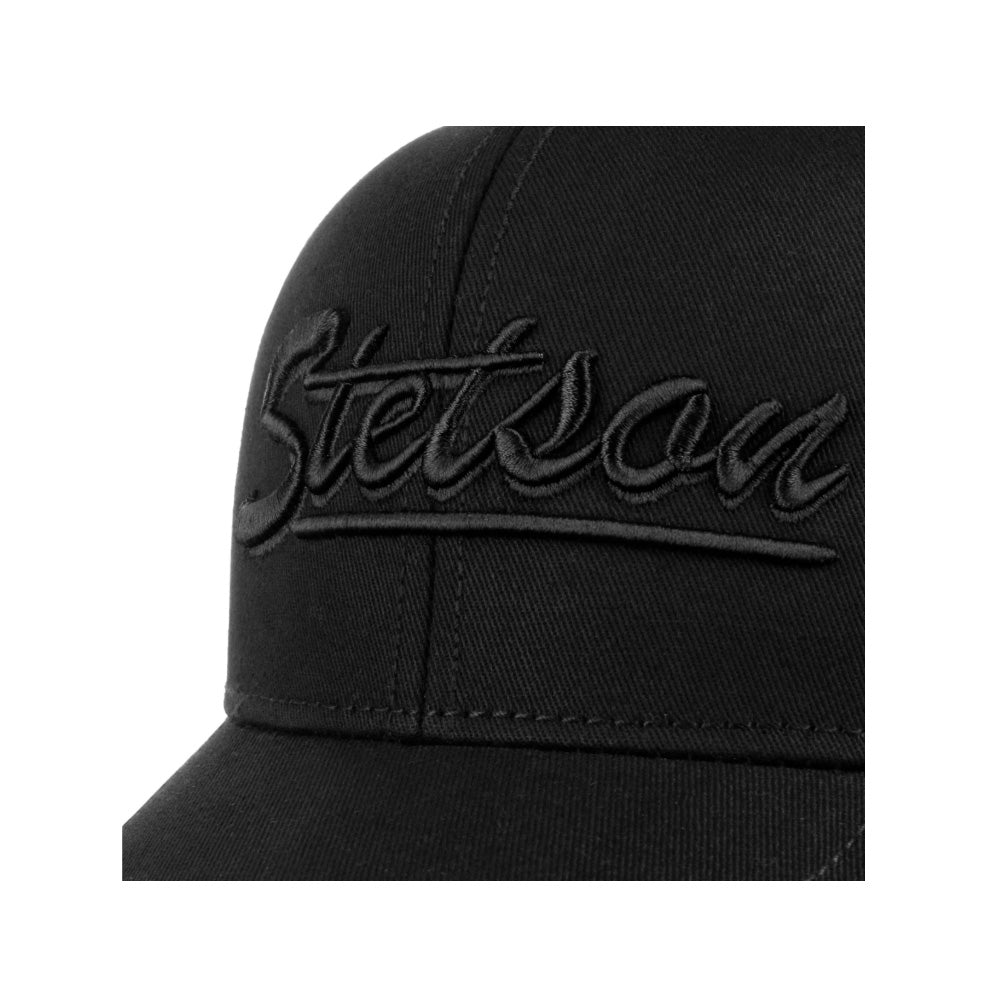 Stetson - Monochrome Trucker Cap - Black