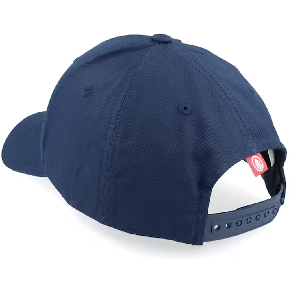 Upfront - Spinback Low Crown Baseball Cap - Navy/White