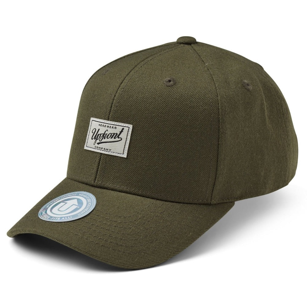 Upfront - Gaston Baseball Cap - Olive - capstore.dk