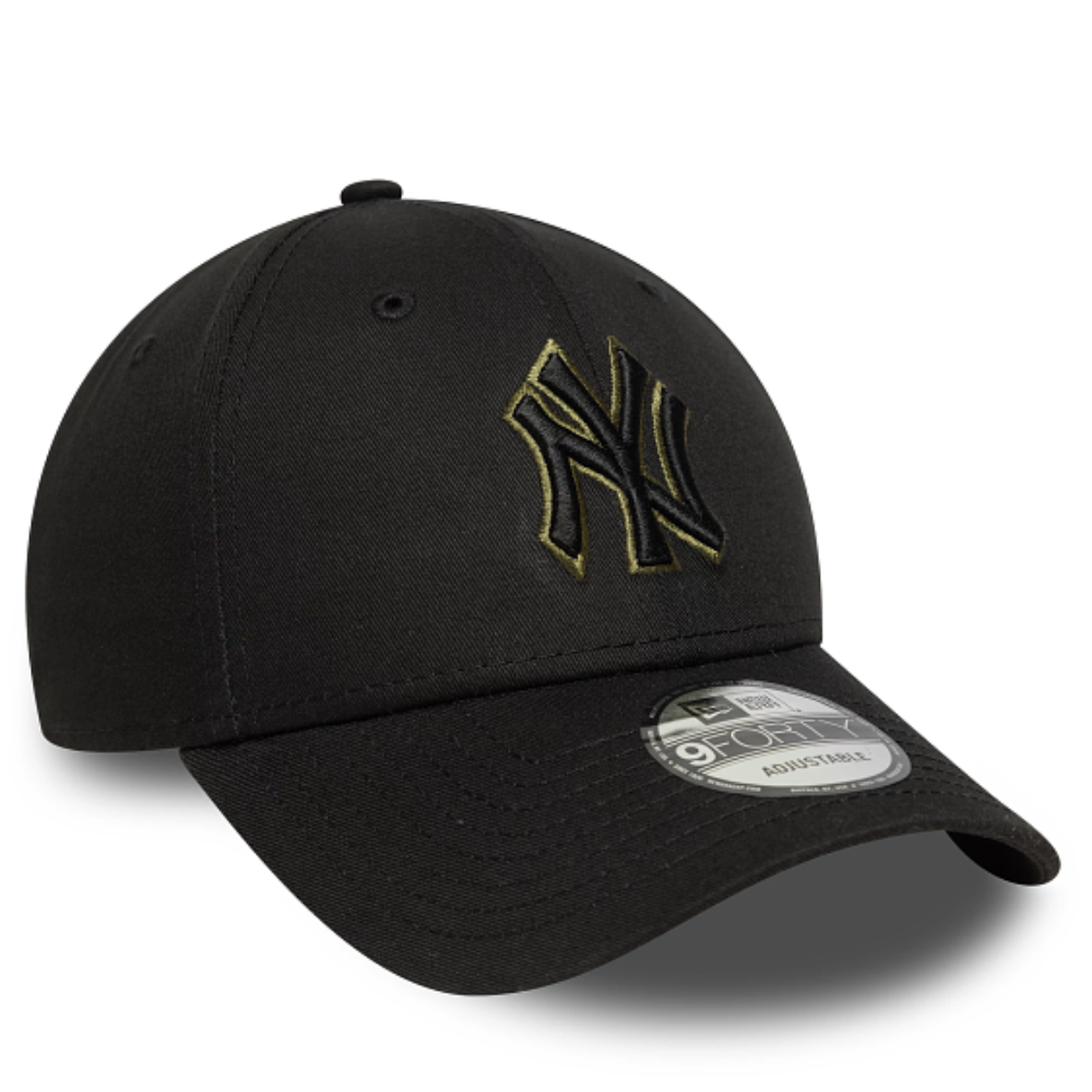 New Era - 9Forty Team Outline New York Yankees Cap - Black