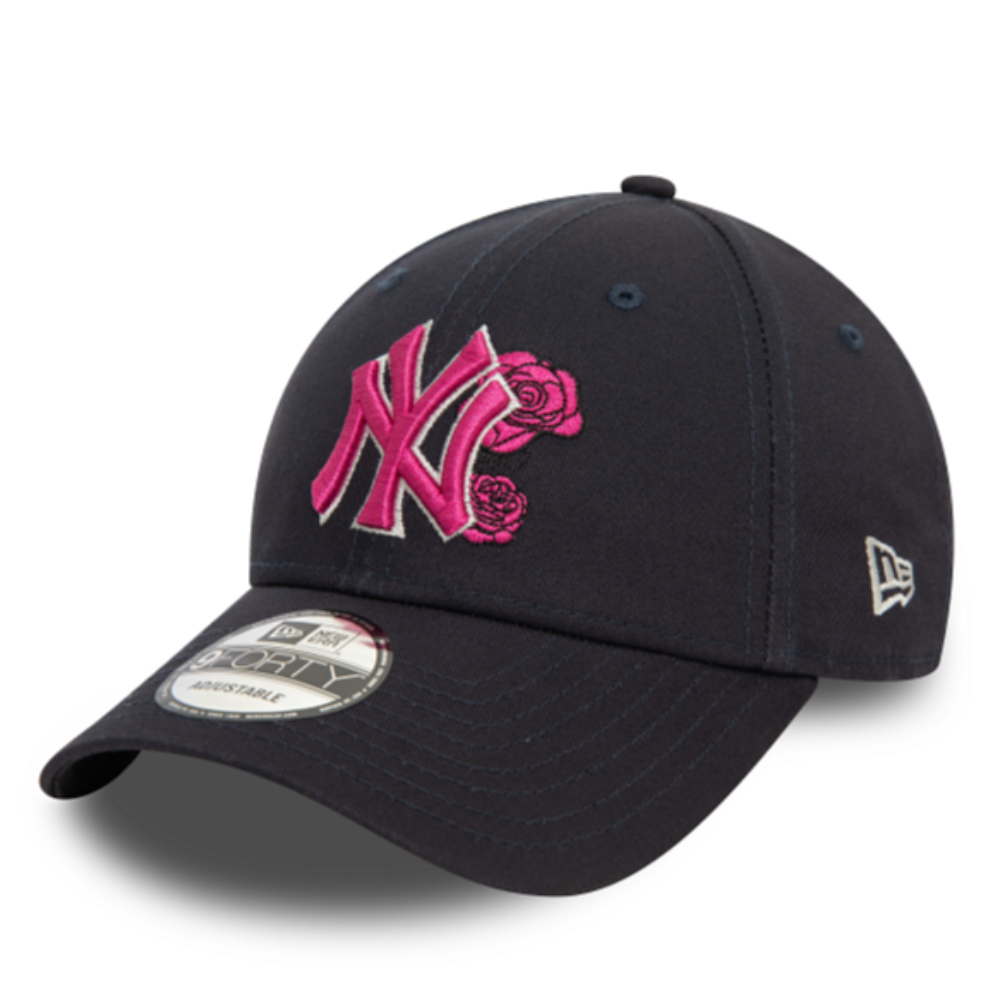 New Era - 9Forty Flower Icon New York Yankees Cap - Blue