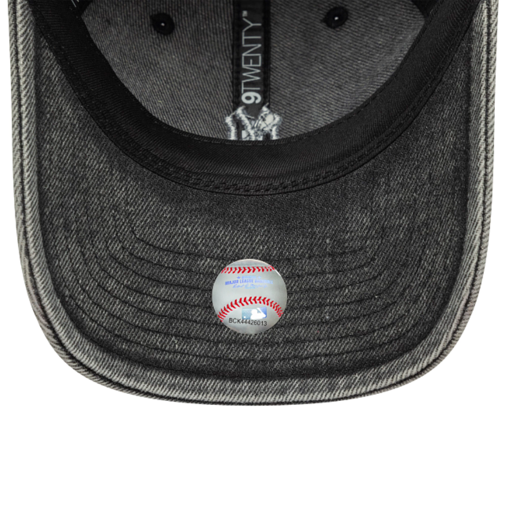 New Era - 9Twenty Womens Denim New York Yankees Cap - Black