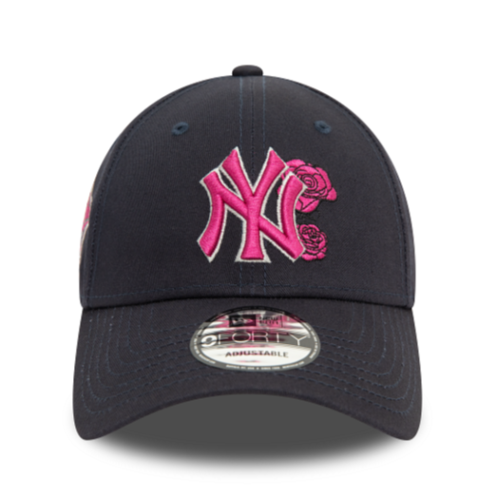 New Era - 9Forty Flower Icon New York Yankees Cap - Blue