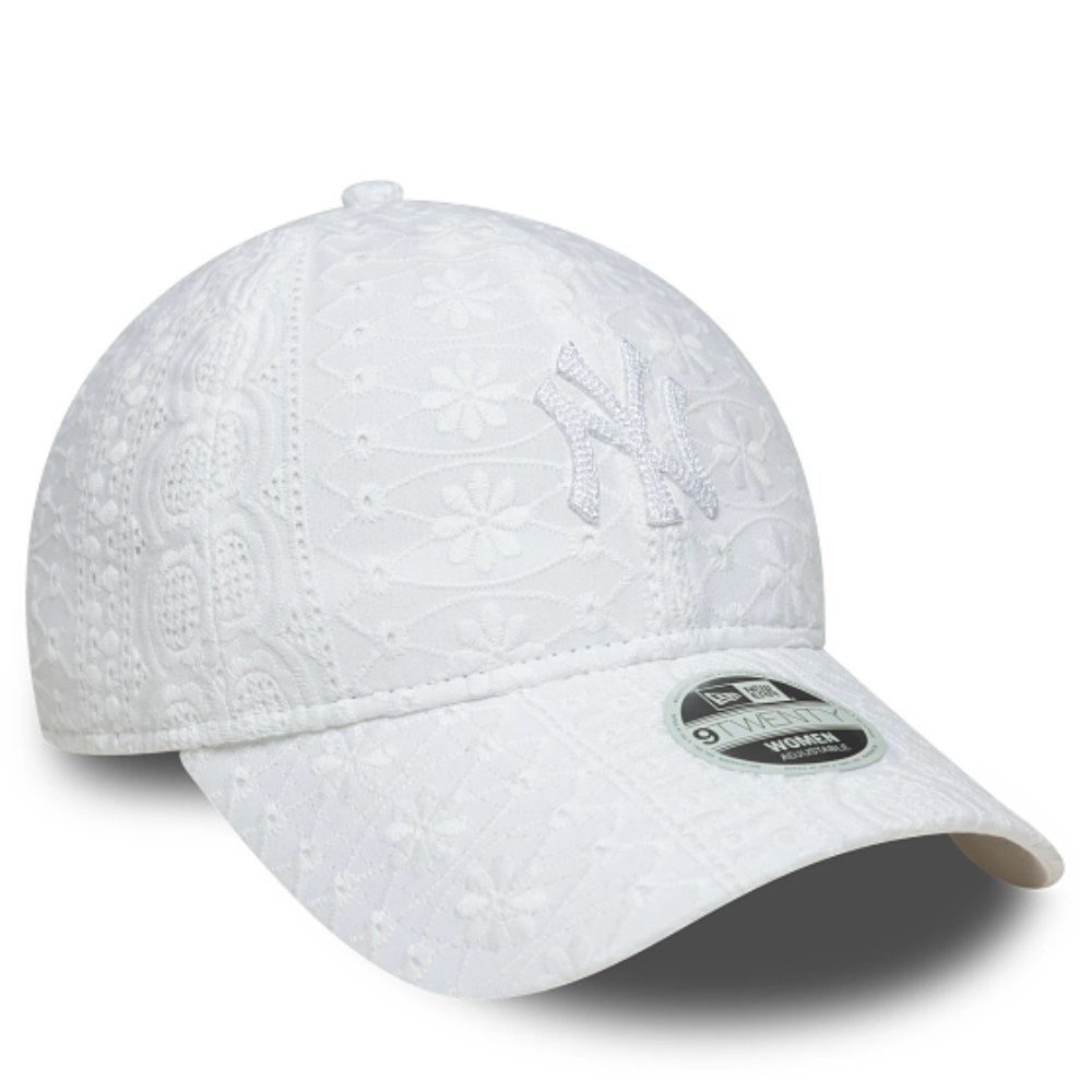 New Era - 9twenty New York Broderie Cap - White