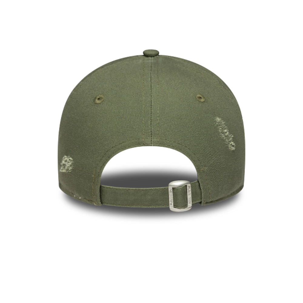 New Era - 9Forty Womens Distressed New York Yankees Cap - Olive