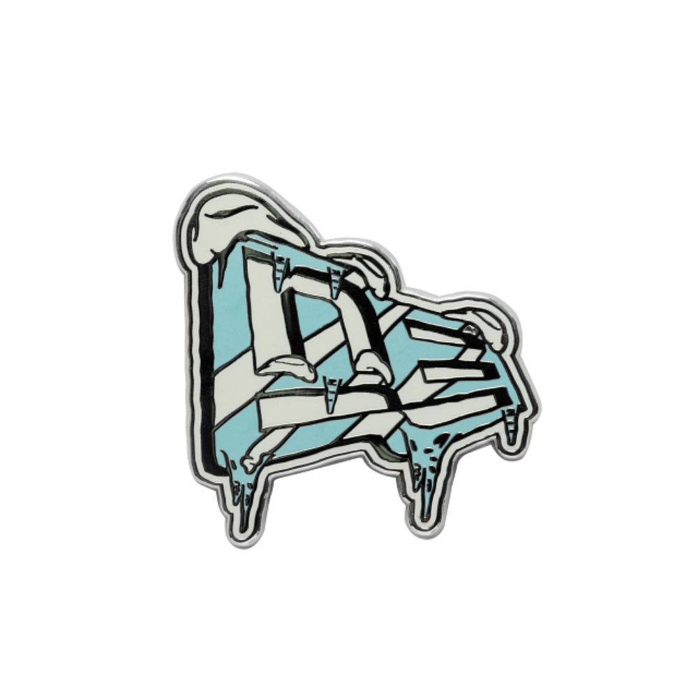 New Era - Iced NE Flag Pin Badge - Blue