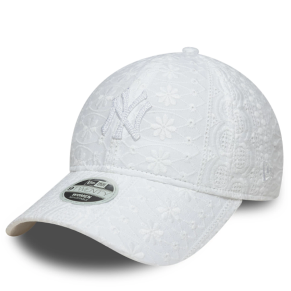 New Era - 9twenty New York Broderie Cap - White