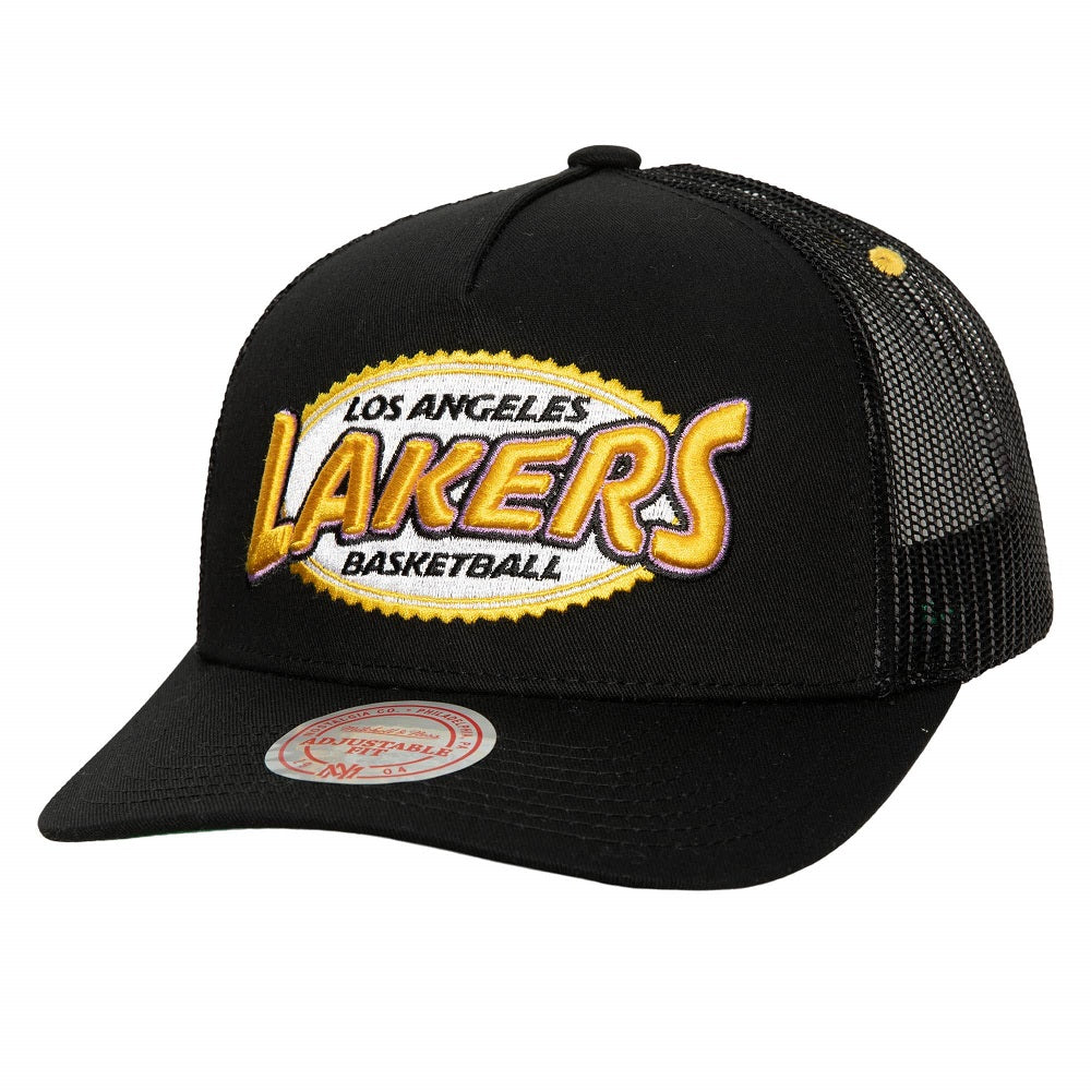 Mitchell & Ness - LA Lakers Trucker Cap - Black