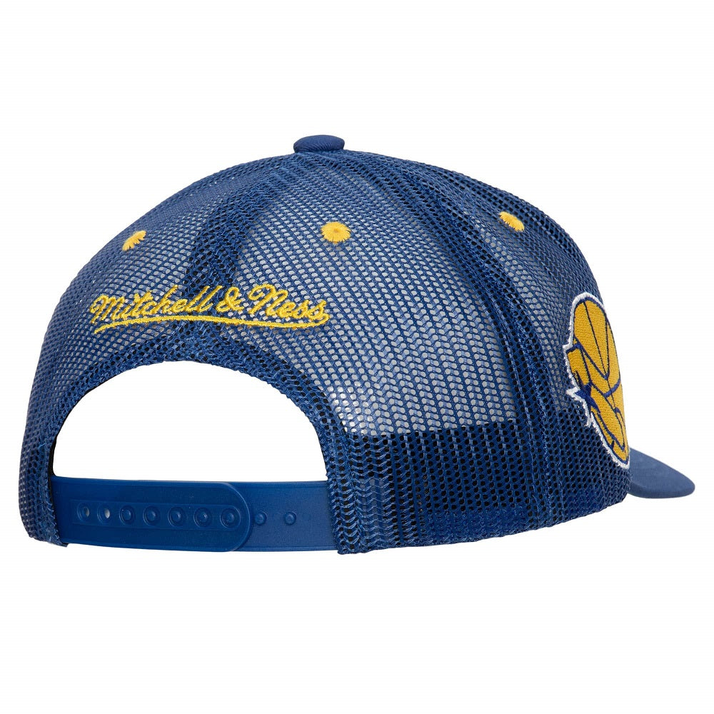 Mitchell & Ness - Golden State Warriors Trucker Cap - Blue