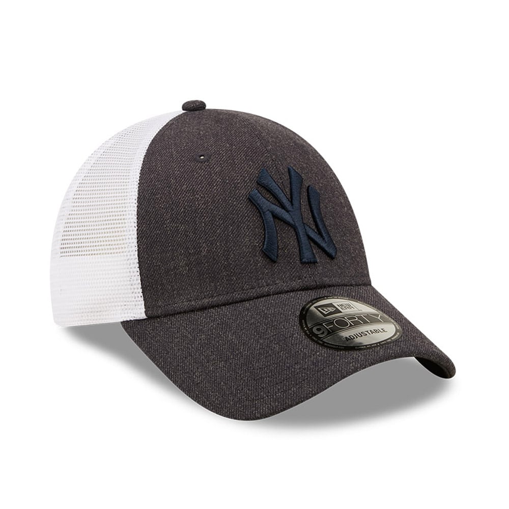 New Era - Home Field Yankees Trucker Cap - Dark Grey/White