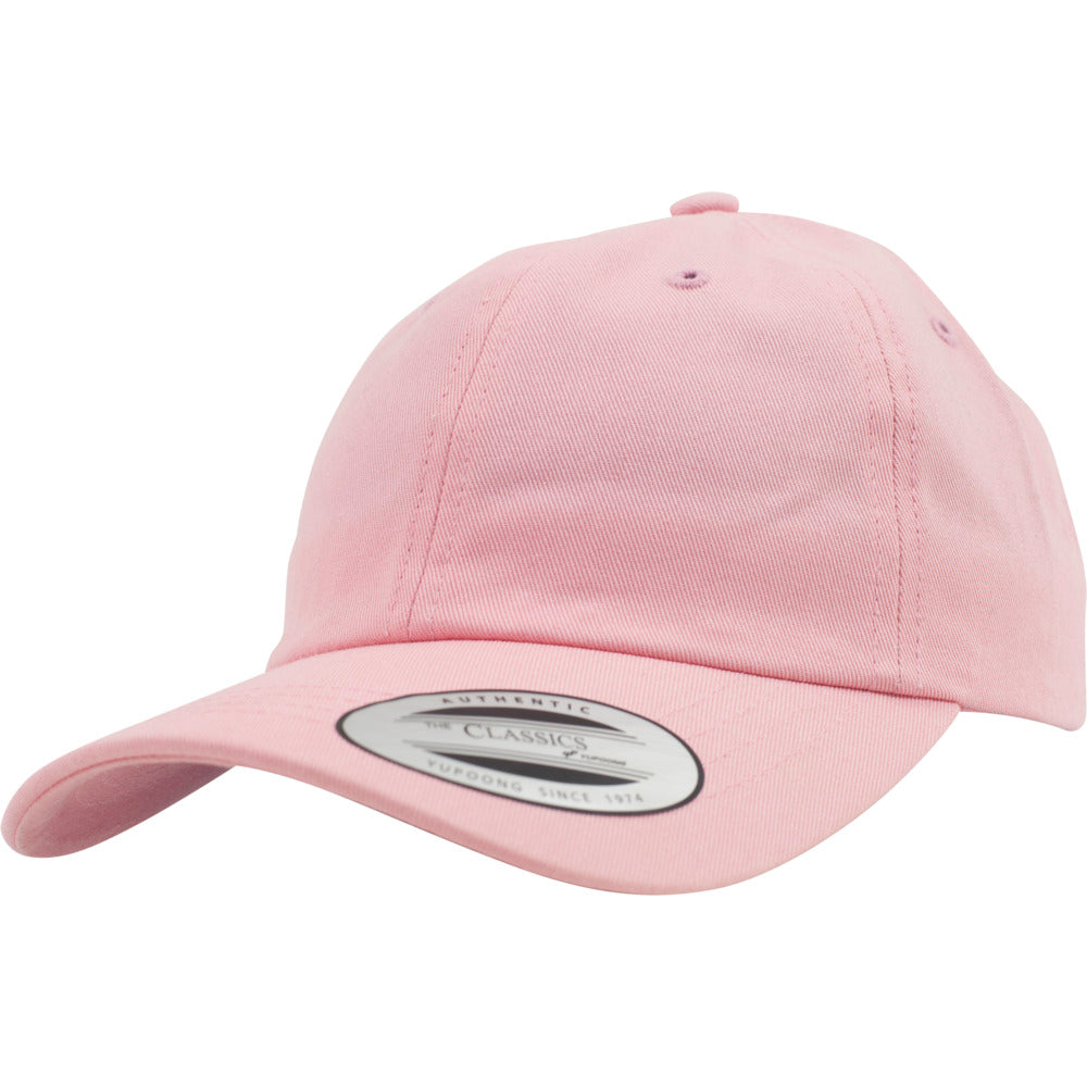 Yupoong - Dad Cap - Pink - capstore.dk