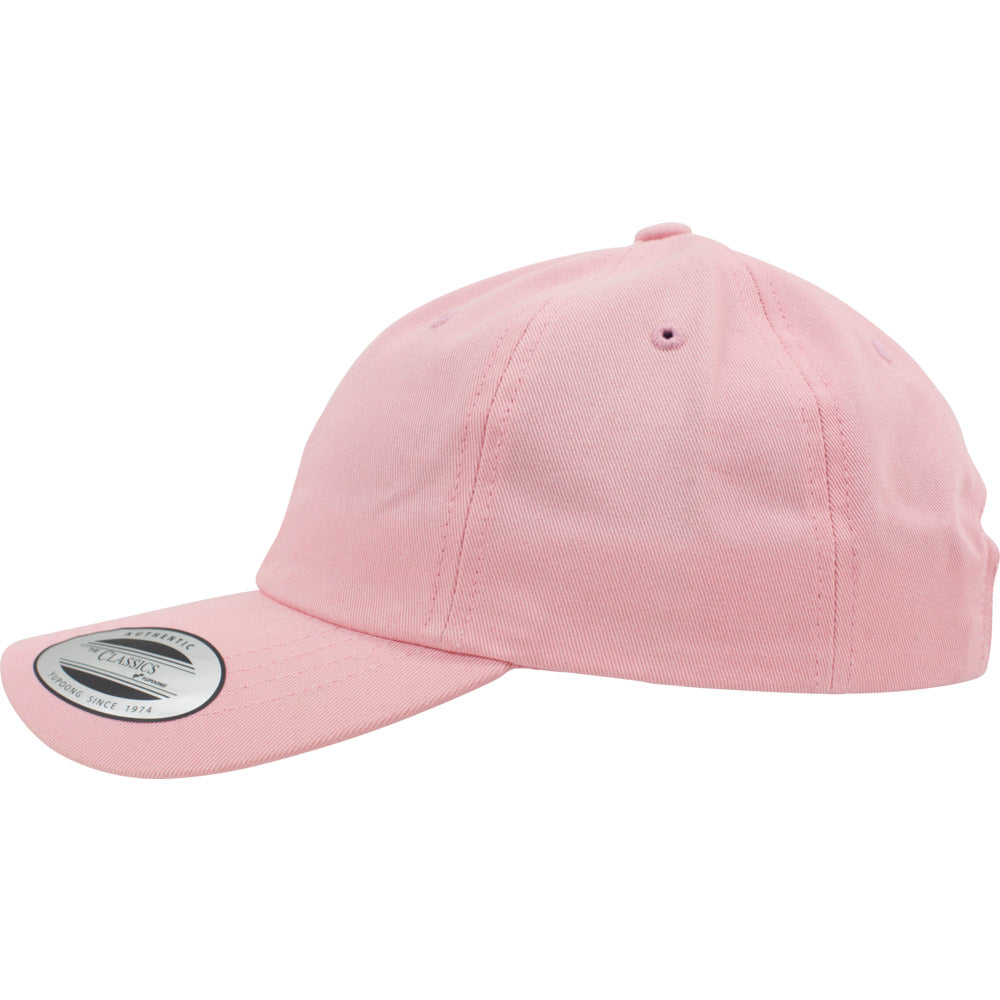 Yupoong - Dad Cap - Pink - capstore.dk