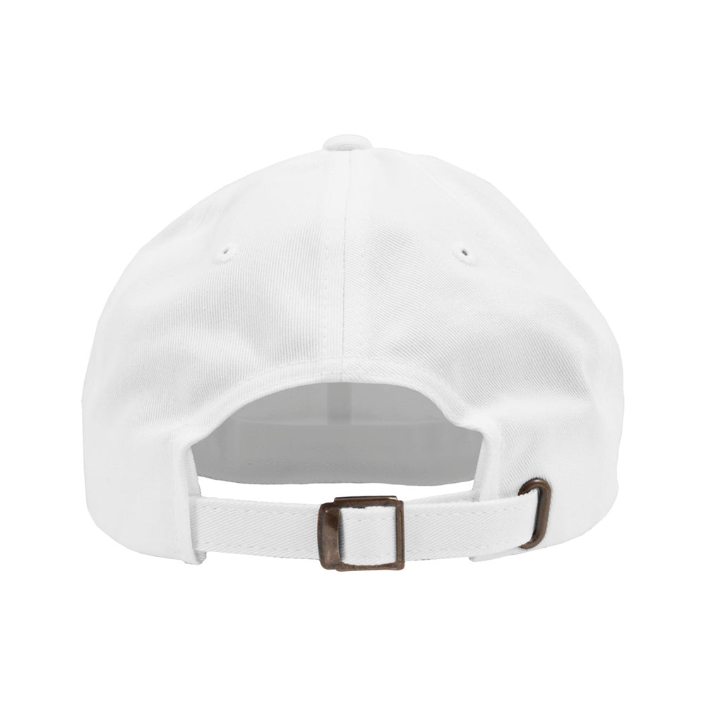 Yupoong - Dad Cap - White - capstore.dk