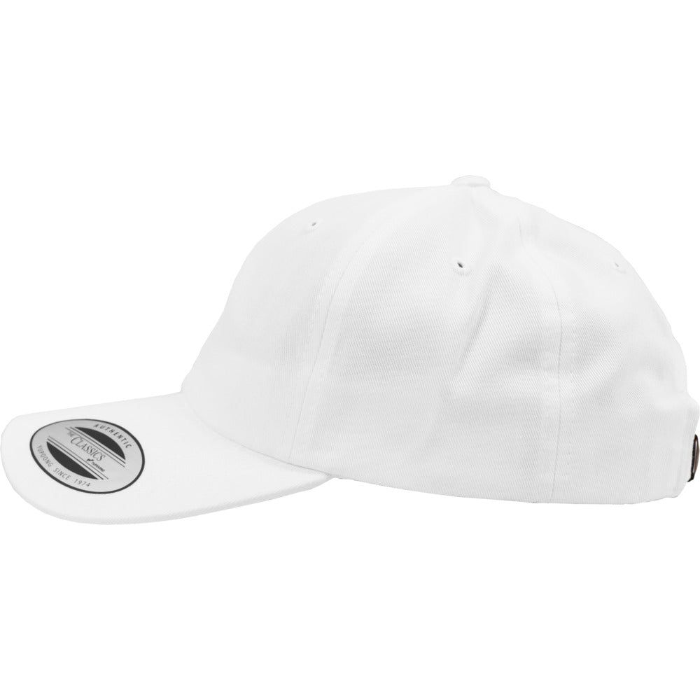 Yupoong - Dad Cap - White - capstore.dk