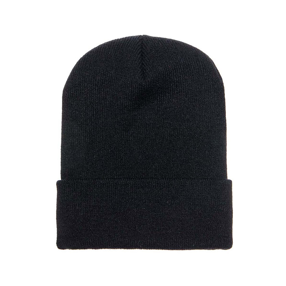 Yupoong - Fold Up Beanie - Black - capstore.dk