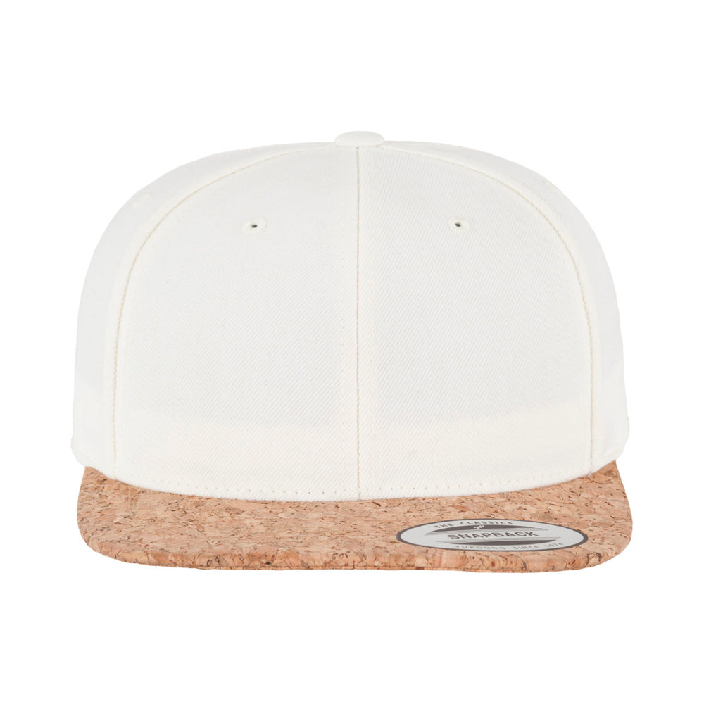 Yupoong - Cork Snapback - Natural/Cork - capstore.dk