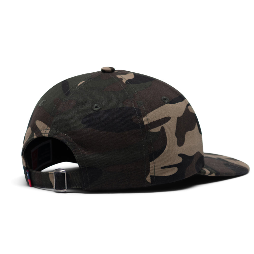 Herschel - Scout Felt - Strapback Cap - Woodlang Camo/ Ivy Green - capstore.dk