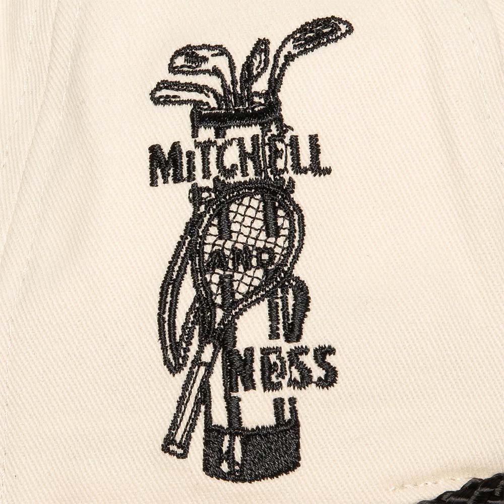 Mitchell & Ness - Branded Par 5 Deadstock Cap - Off White