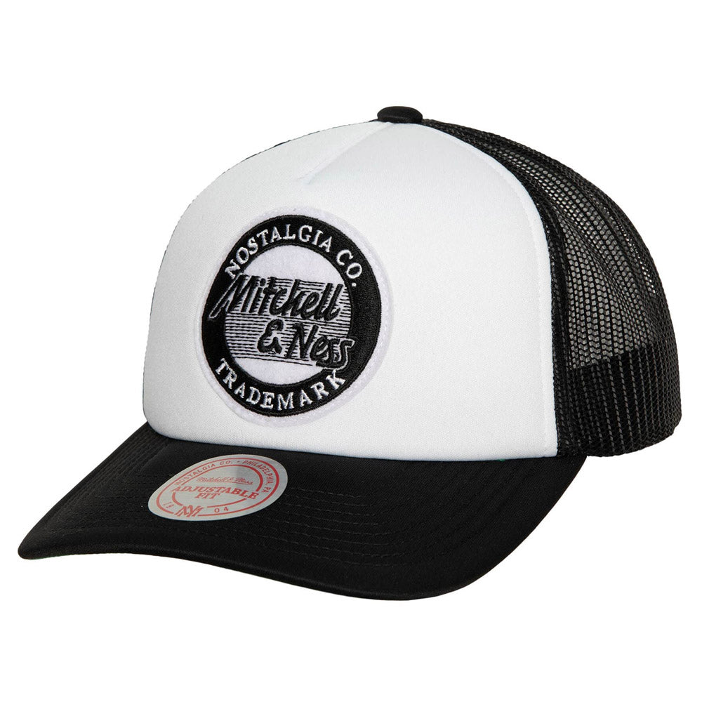 Mitchell & Ness - Home Run Trucker Cap - Black/White