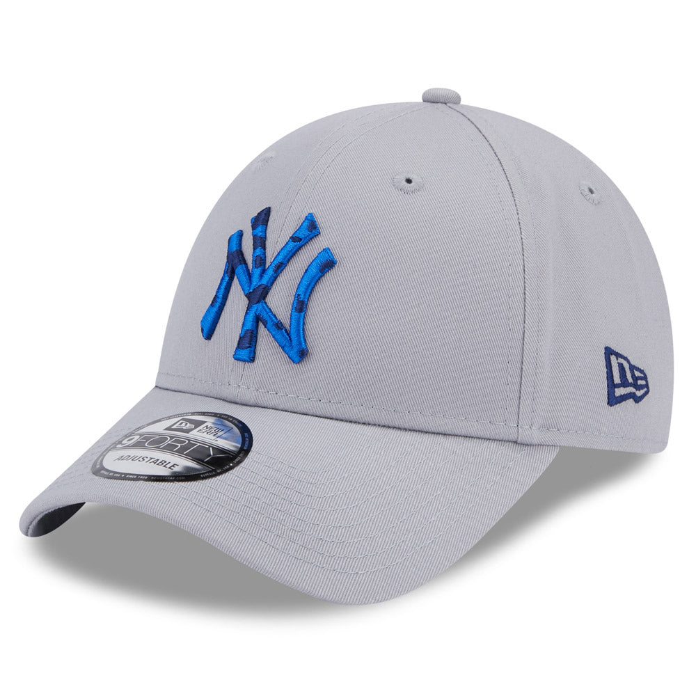 New Era - 9Forty Infill New York Yankees Cap - Grey