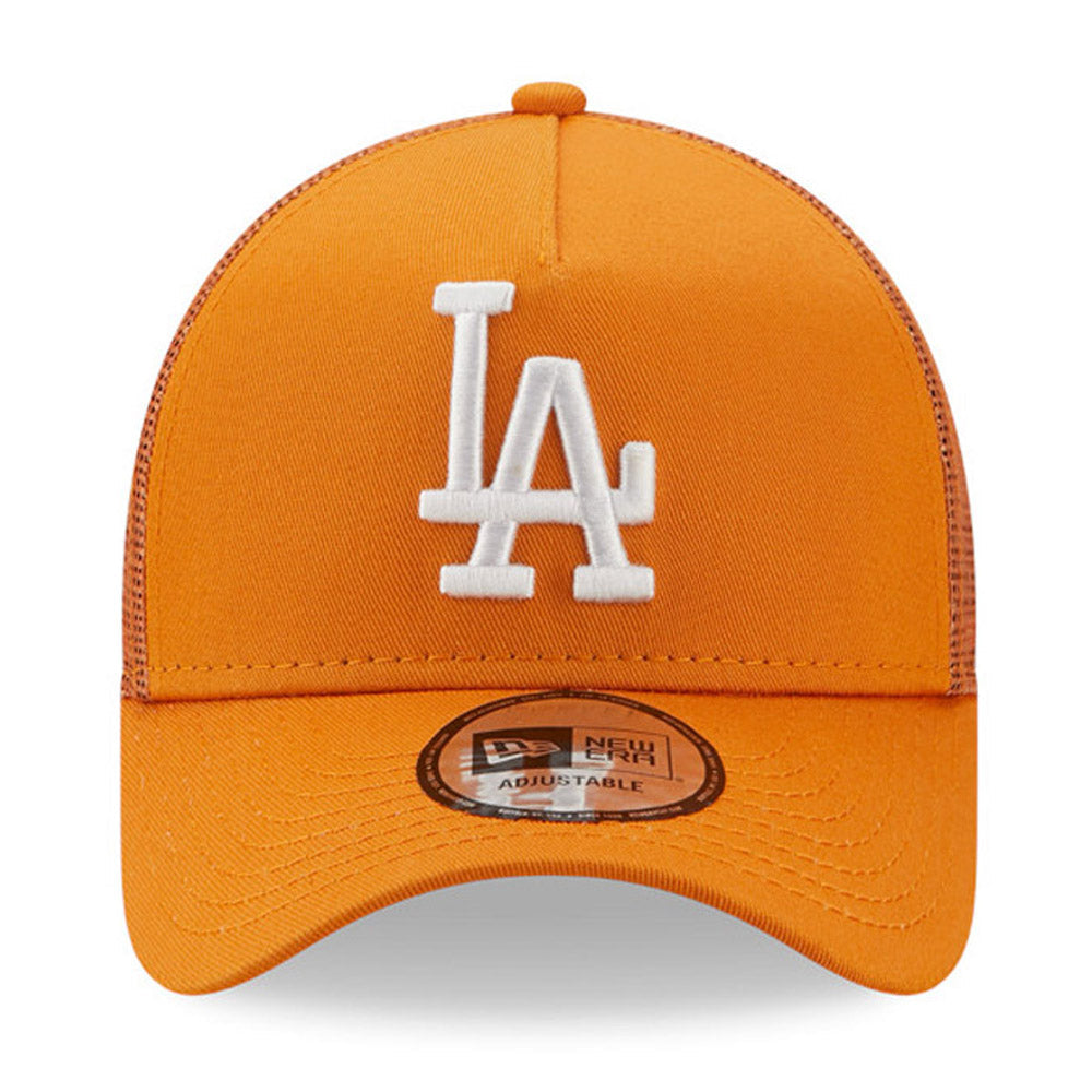 New Era - League Essentials Dodgers Trucker Cap - Orange