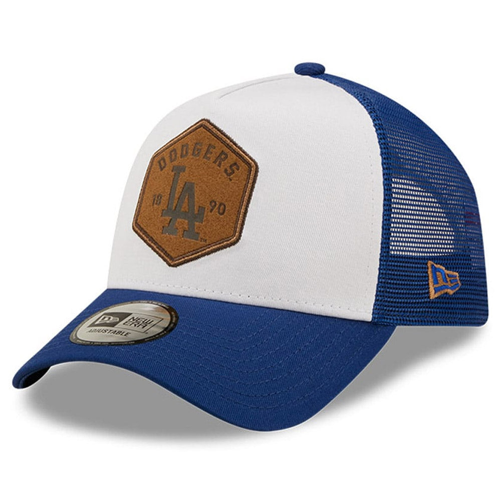 New Era - Team Patch Trucker Los Angeles Dodgers Cap - Blue/White