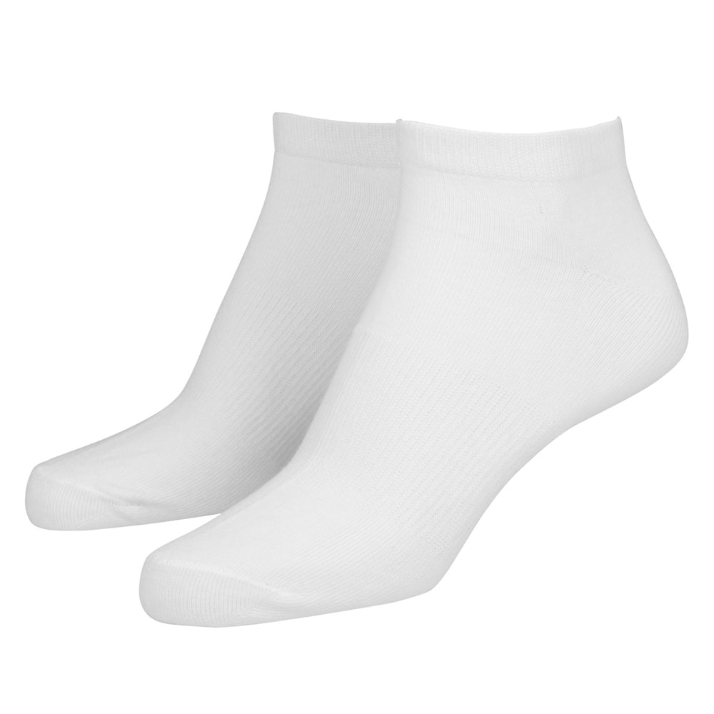 Capstore - No Show Socks 5-Pack - White